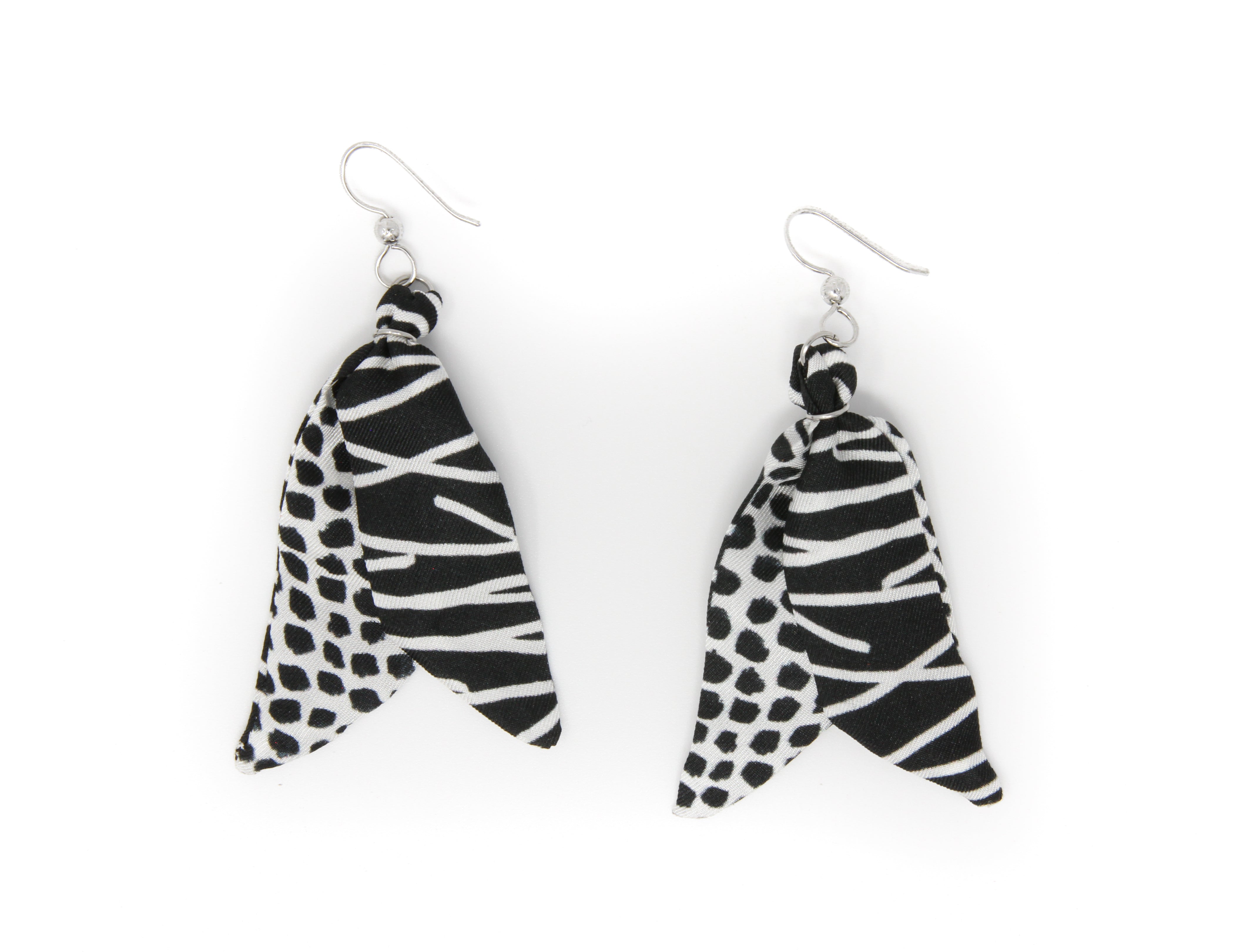 Wild One Silk Earrings