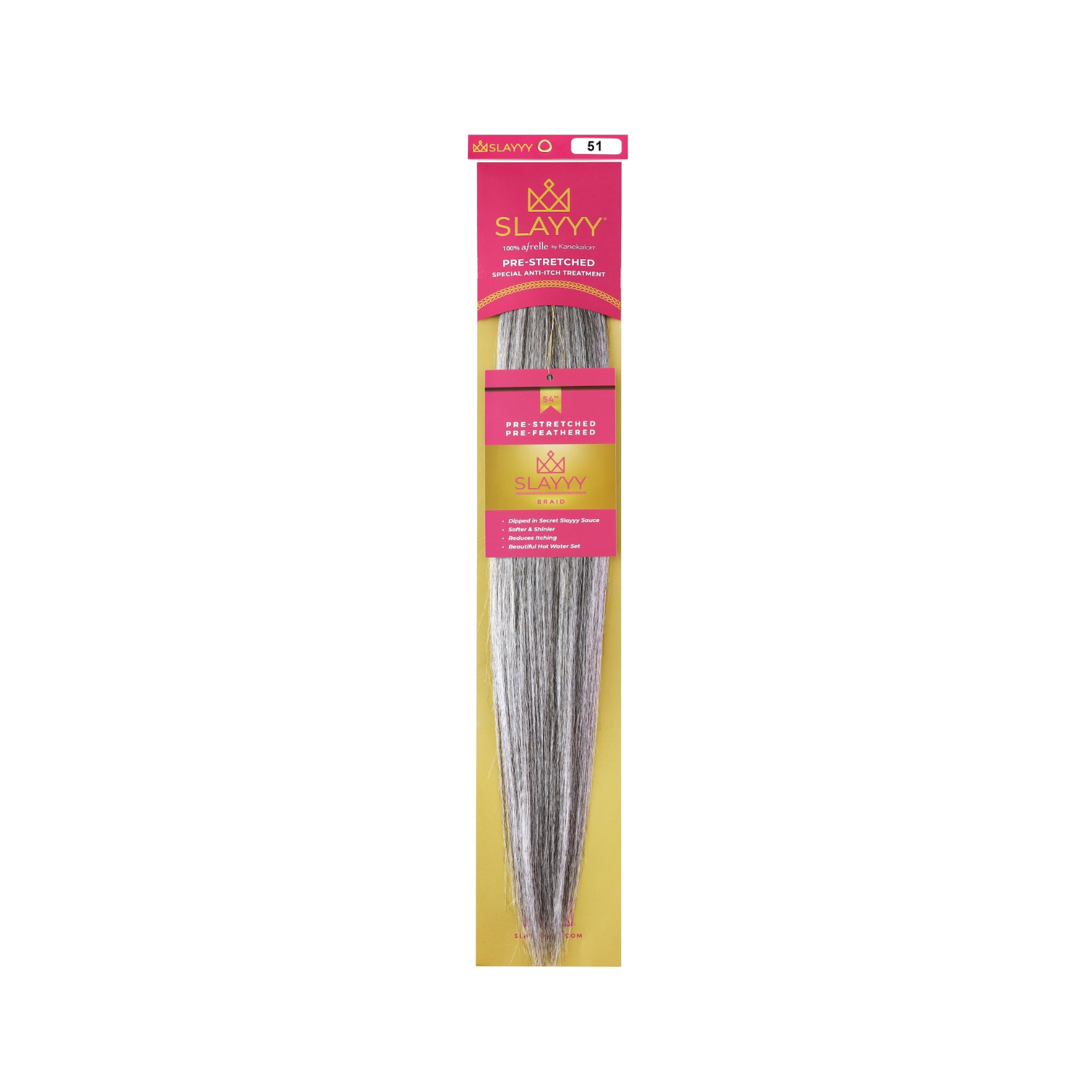 PLATINUM - Afrelle Braiding Hair | 6 Pack