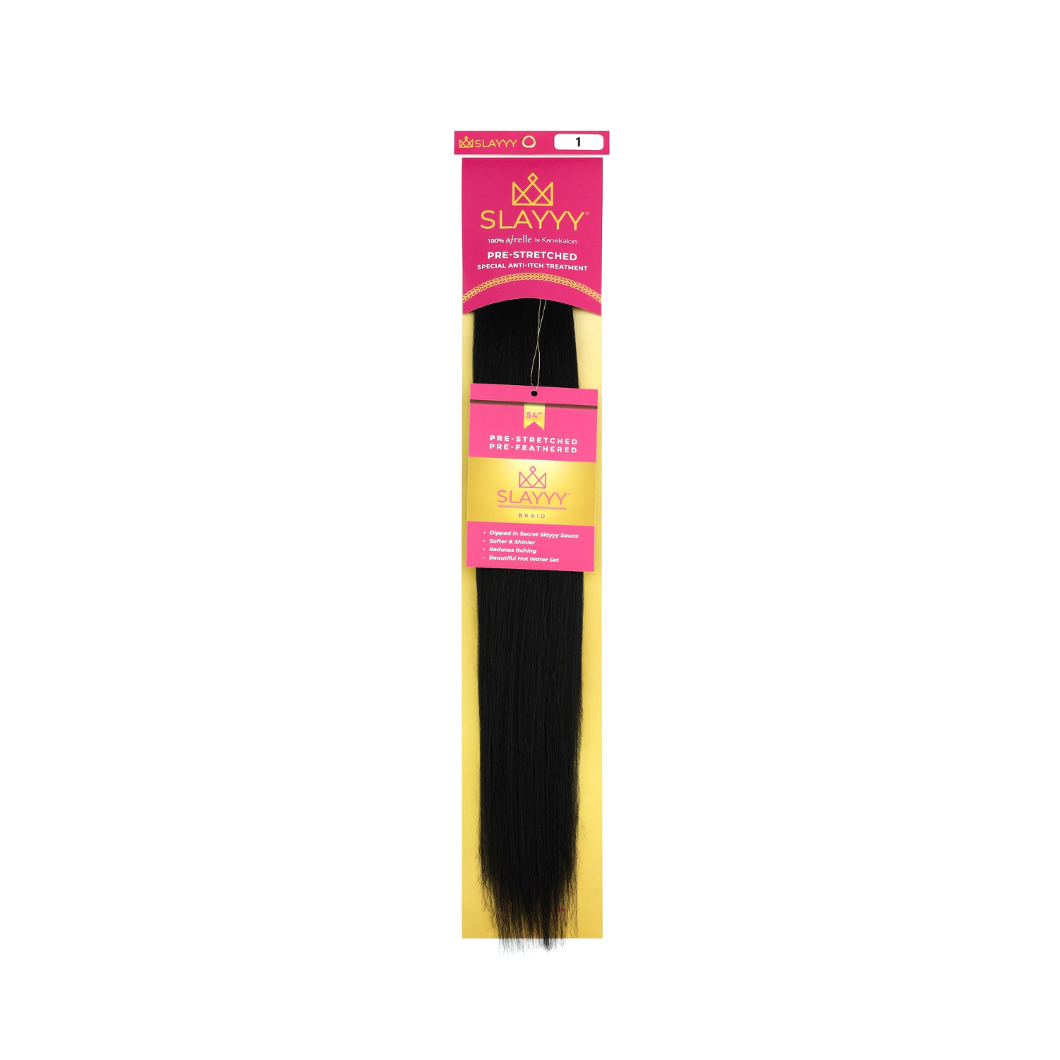 BLACK STALLION - Afrelle Braiding Hair | 6 Pack
