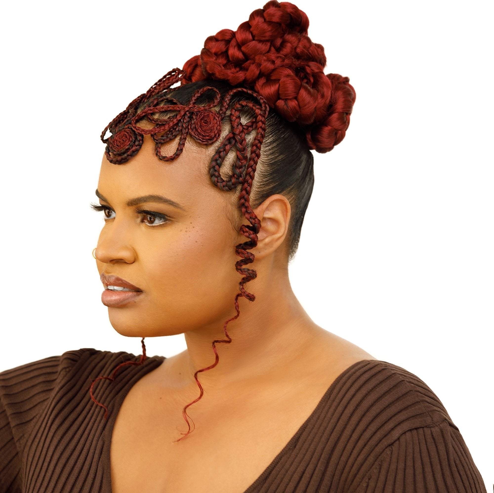MERLOT - Afrelle Braiding Hair | 6 Pack