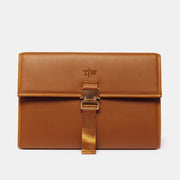 Ginger Brown Laptop Portfolio - T|W Tote Premium Handmade Collection