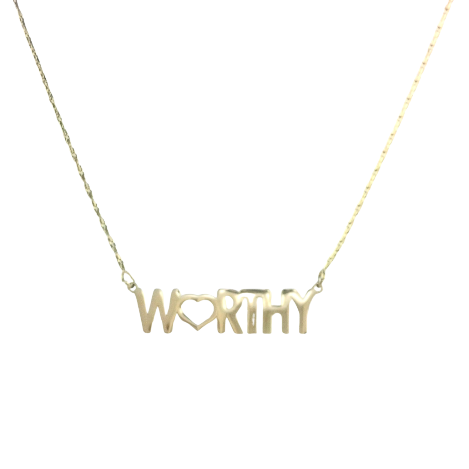 WORTHY Necklace - Gold
