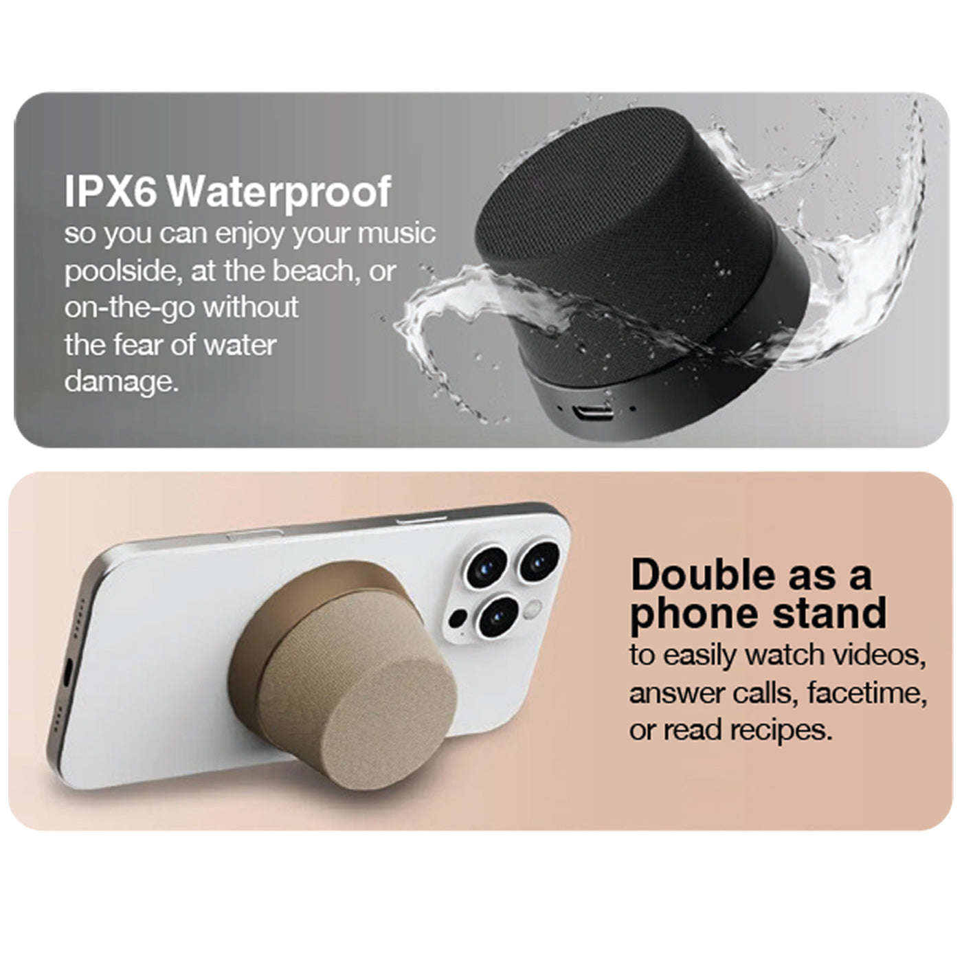 Magnetic Speaker & Phone Stand