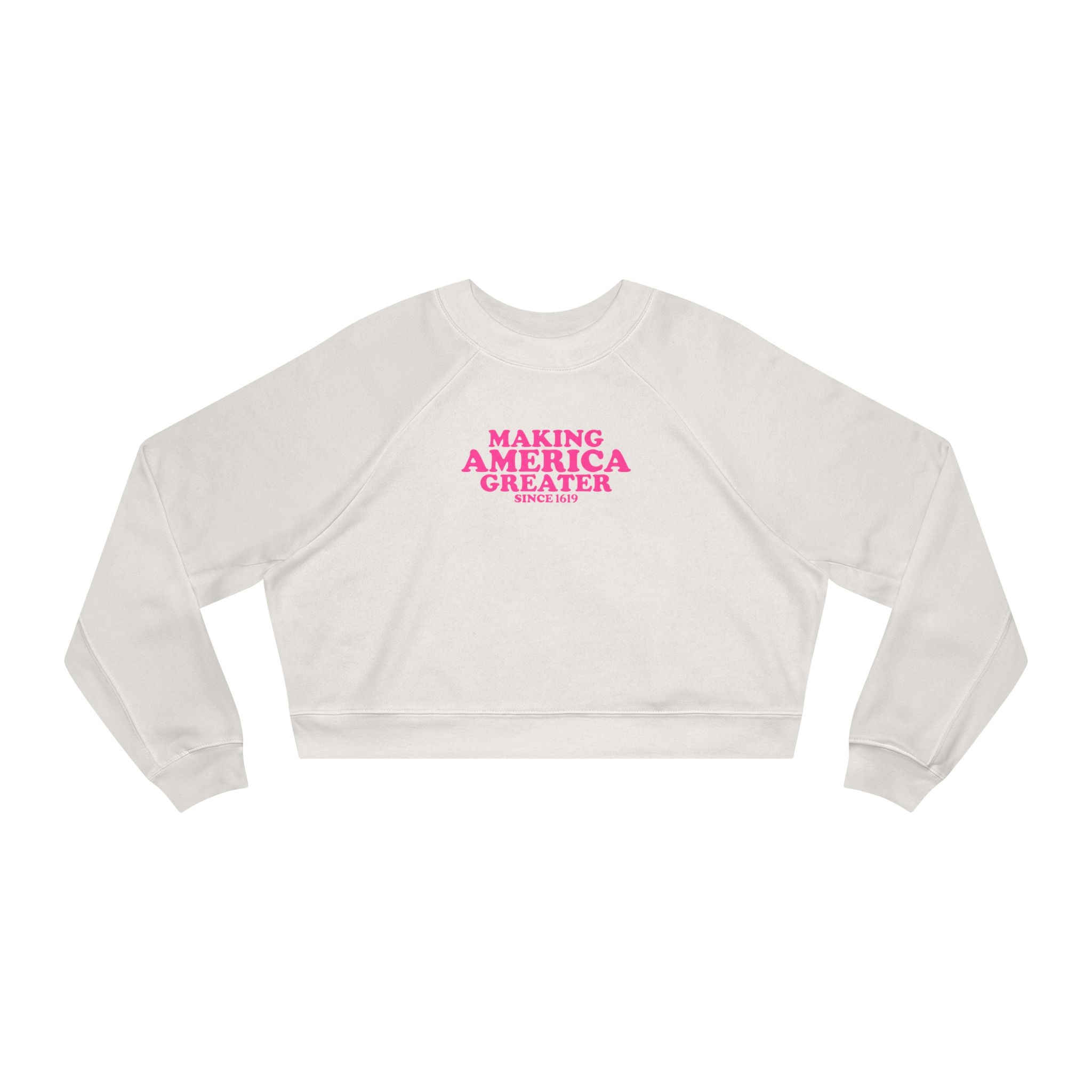 Making America Greater Cropped Sweatshirt