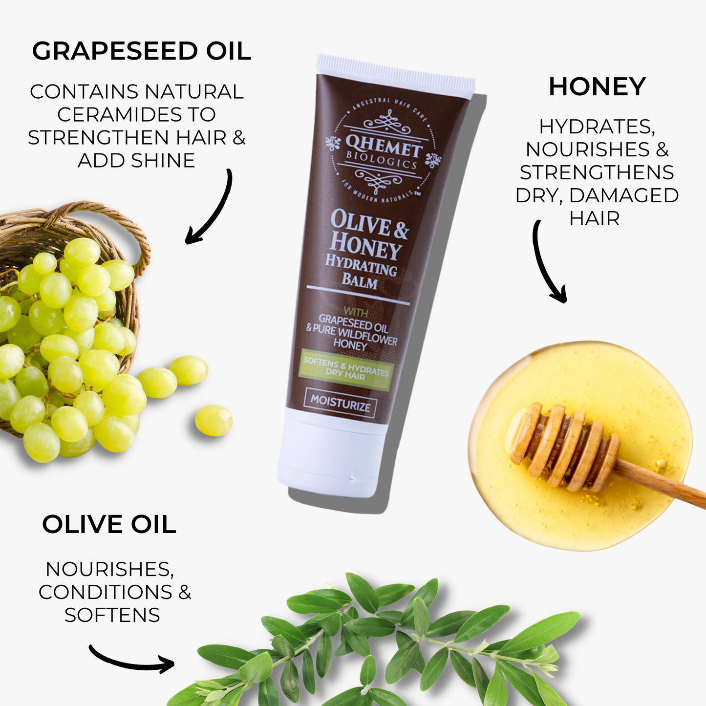 Olive & Honey Hydrating Balm