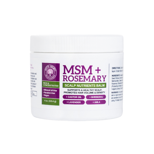 MSM + ROSEMARY | Scalp Nutrients Balm