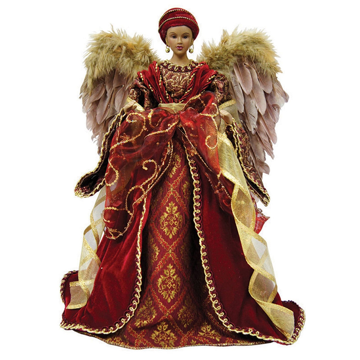 16" African American Diva Angel Tree Topper