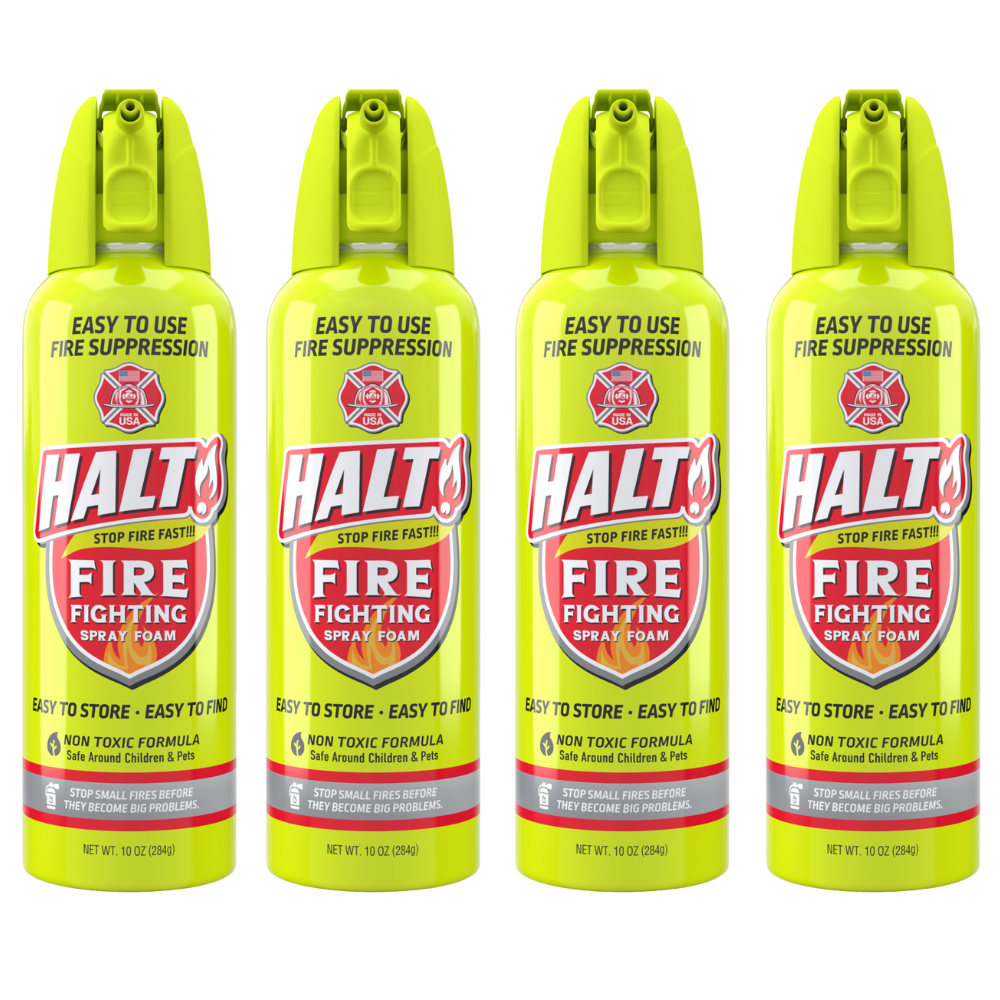 Stop Fire Fast! Fire Fighting Spray Foam (4pk)