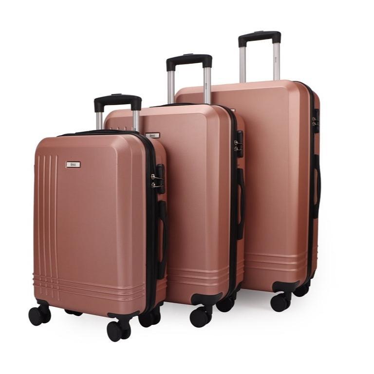 Alisa ABS Hard Shell 3 Piece Luggage Set – Shop With BET