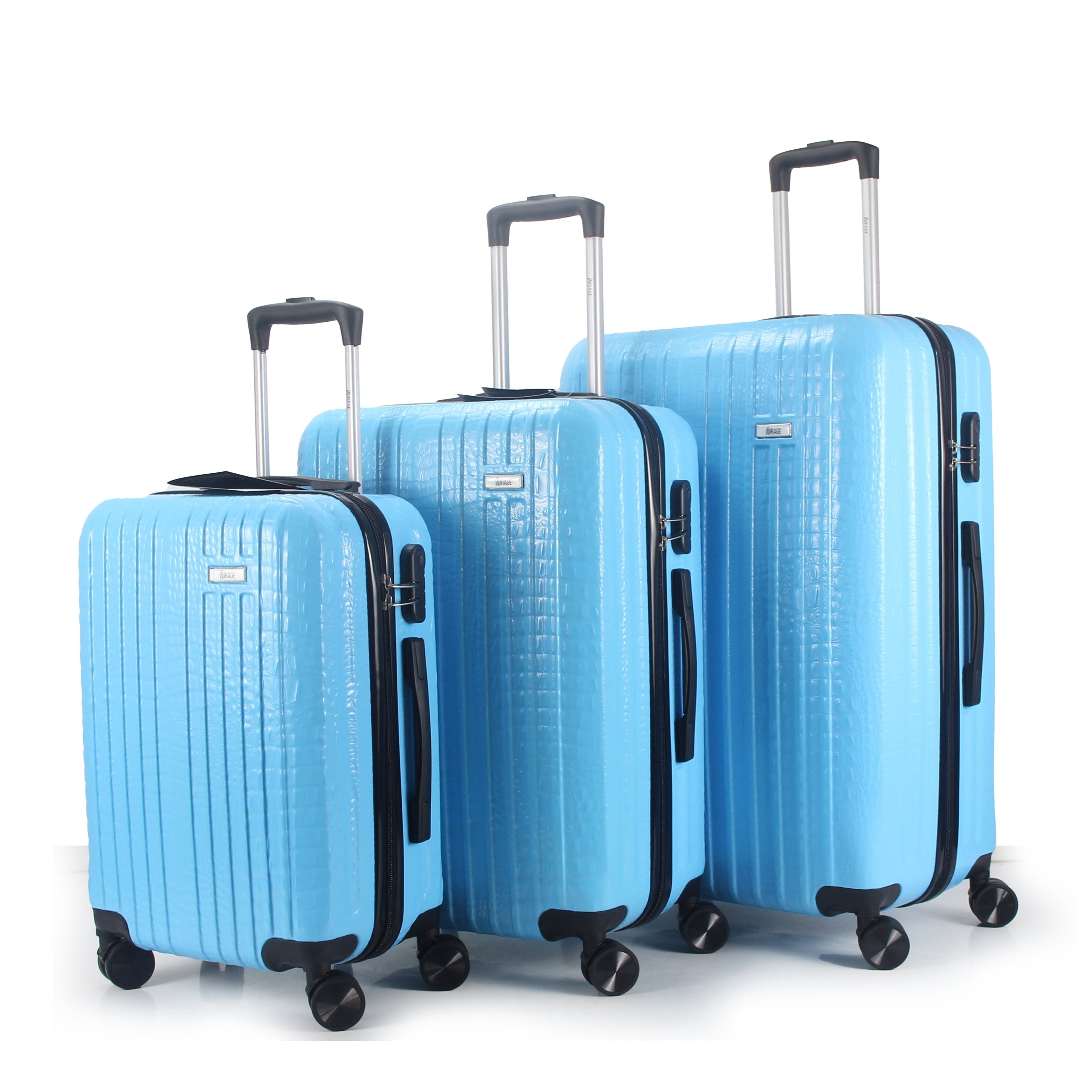 Danae ABS Hard Shell 3 Piece Luggage Set