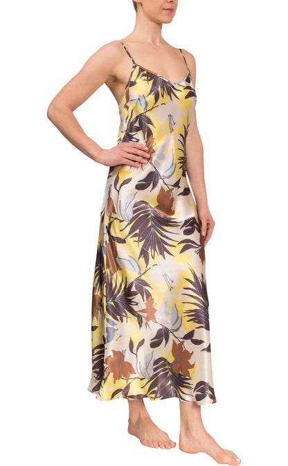 Angelina Nightgown - Tropical Foliage