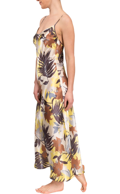 Angelina Nightgown - Tropical Foliage