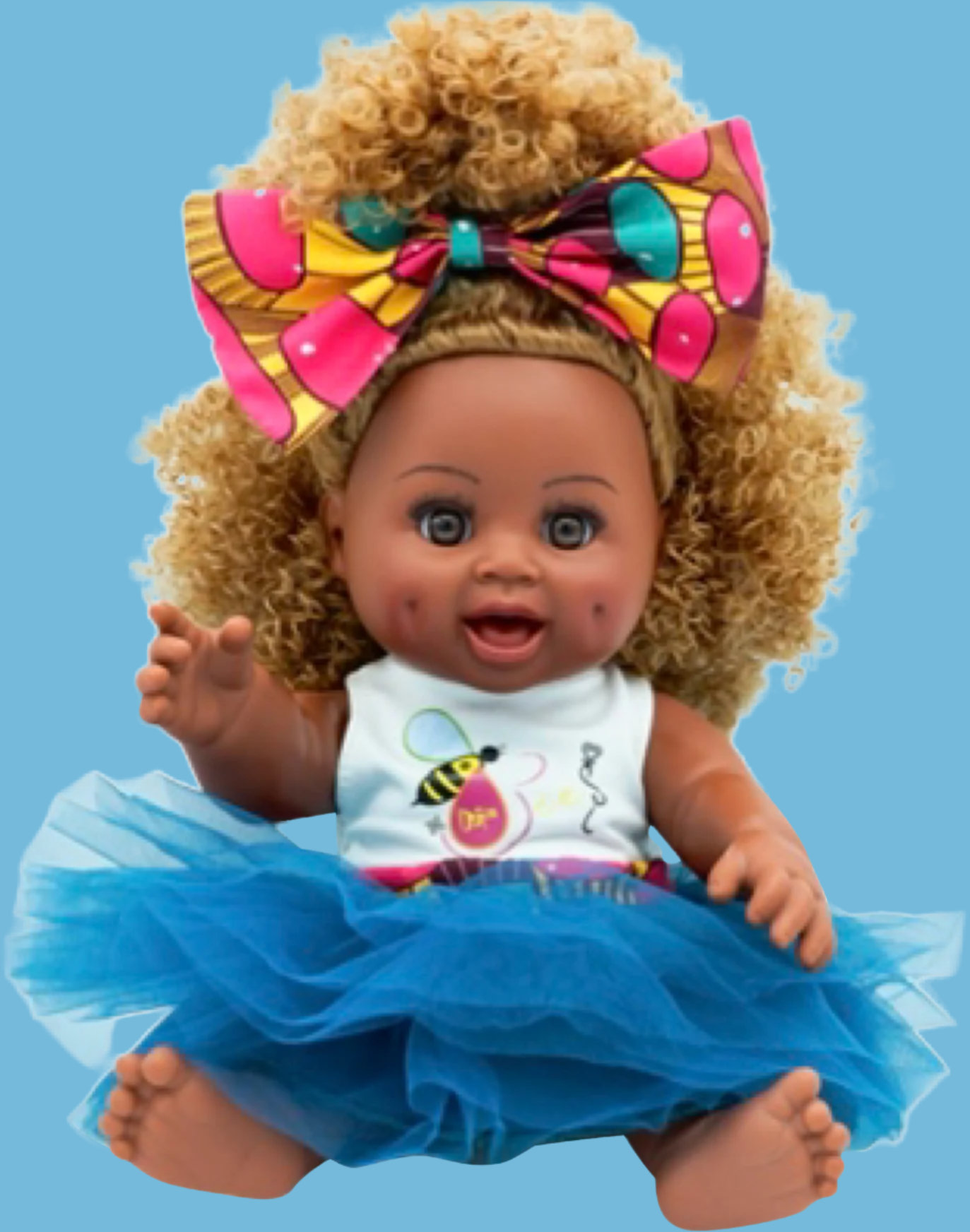 Curly Caramelly Baby Bee Doll – Shop With BET