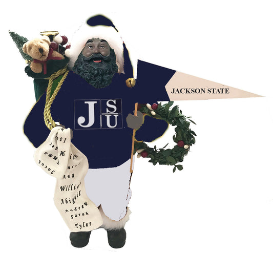 12" Jackson State Proud Santa