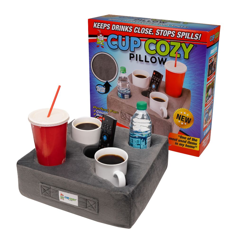 Cup Cozy Pillow | 5 Hole Caddy