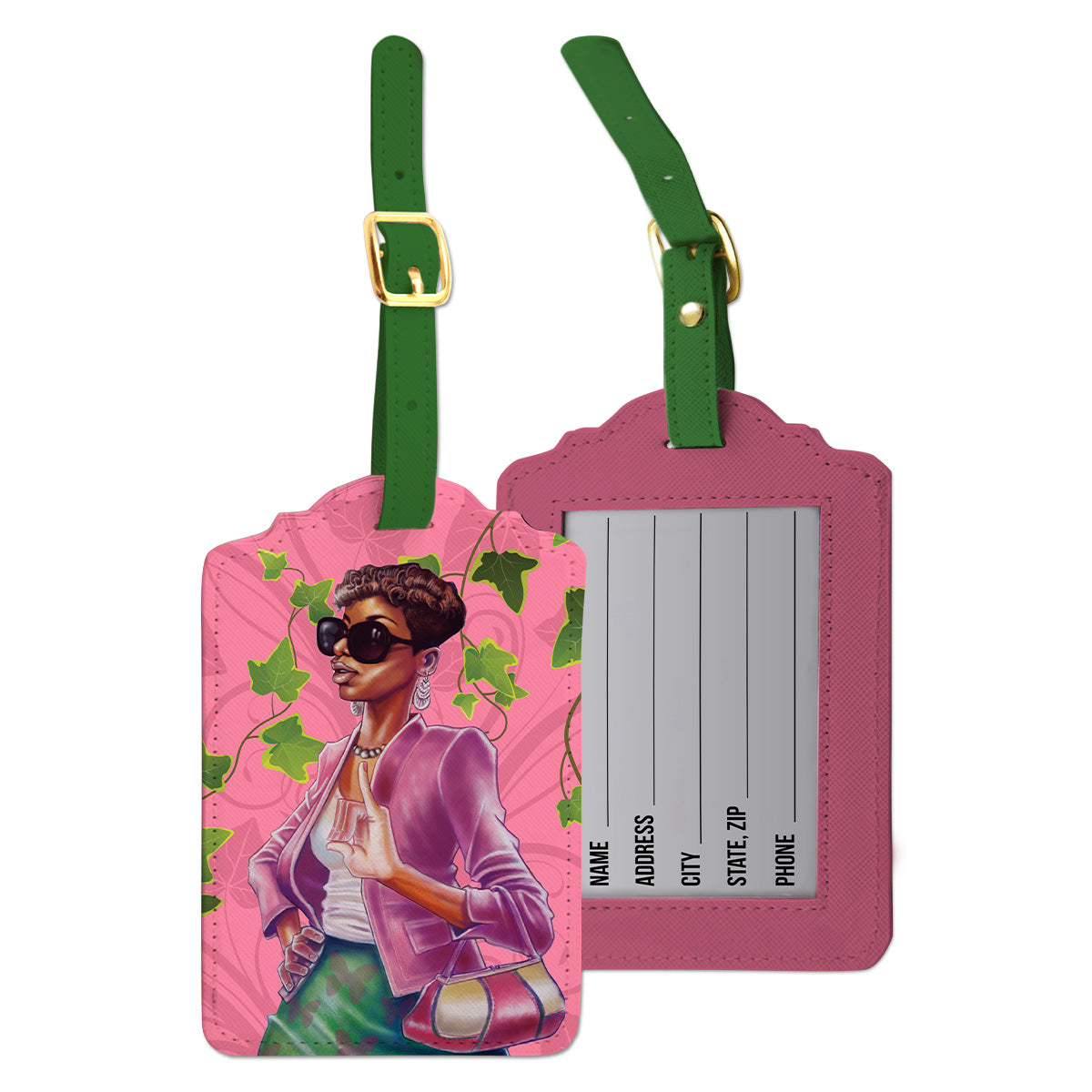 Foldable Travel Bag & Luggage Tag Set