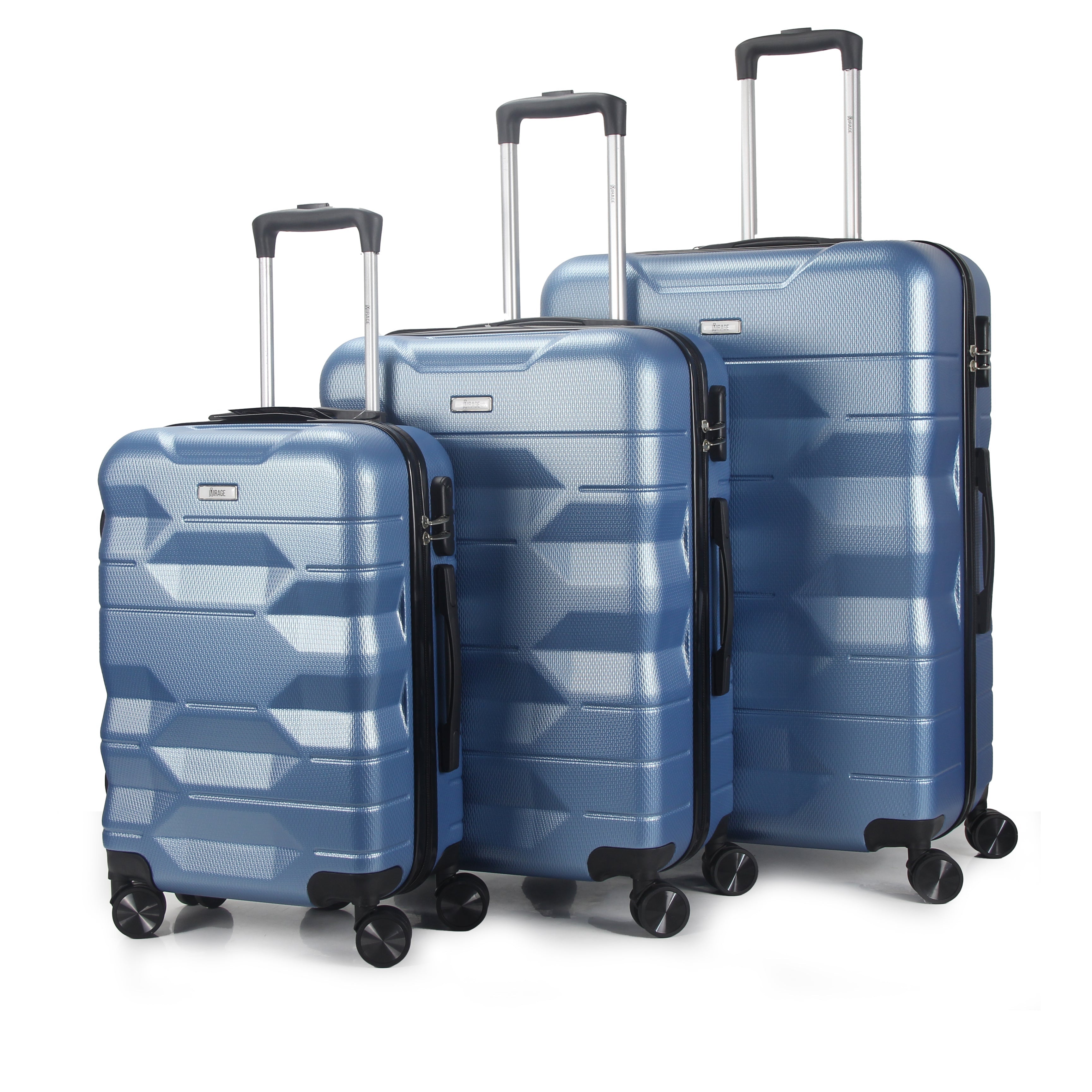 Maggie ABS Hard Shell 3 Piece Luggage Set