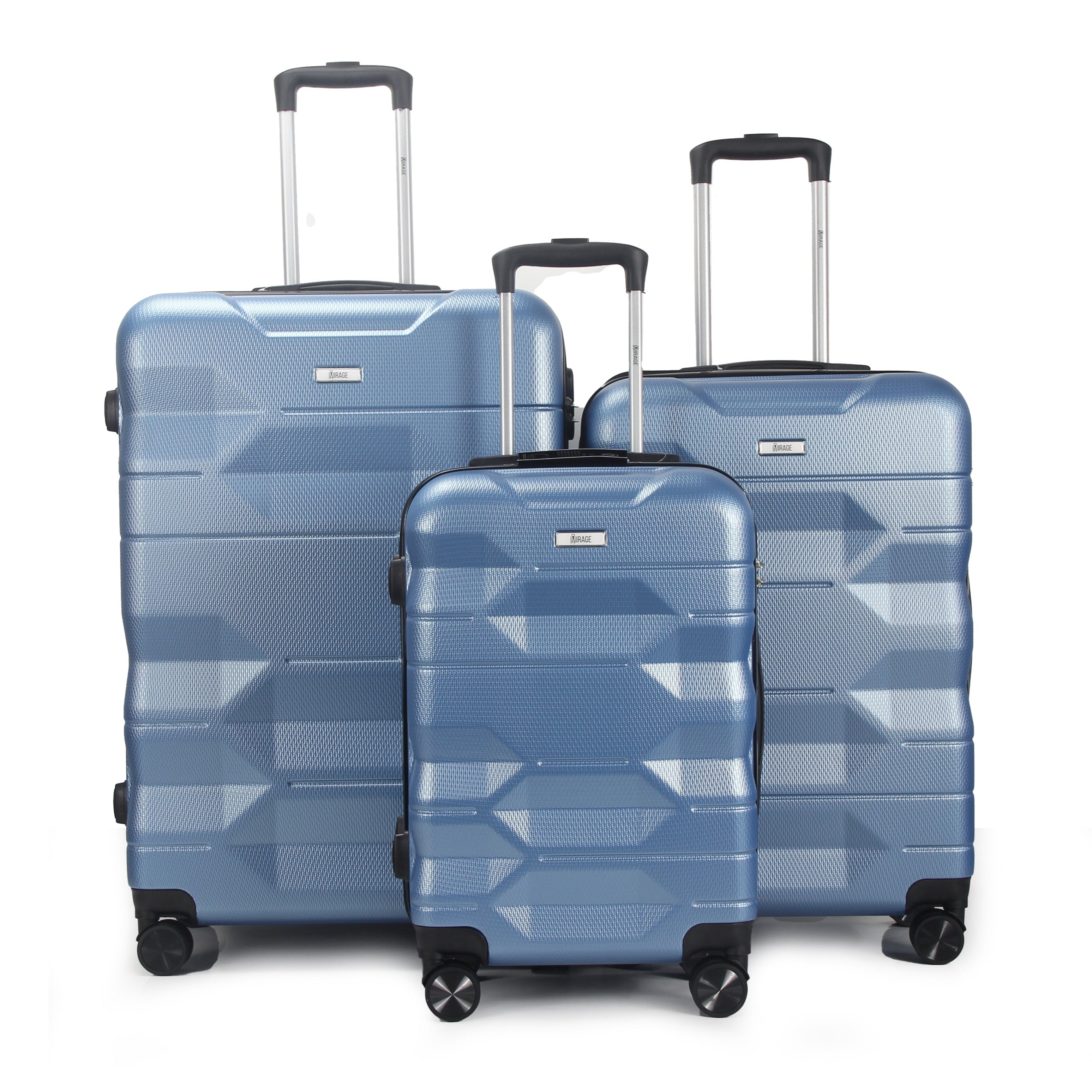 Maggie ABS Hard Shell 3 Piece Luggage Set