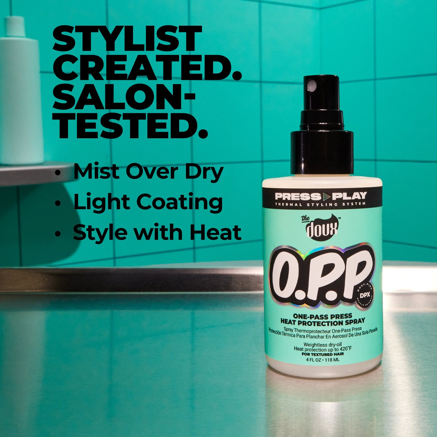 O.P.P. One-Pass Press Heat Protection Spray