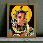 "Queen is Black" Print