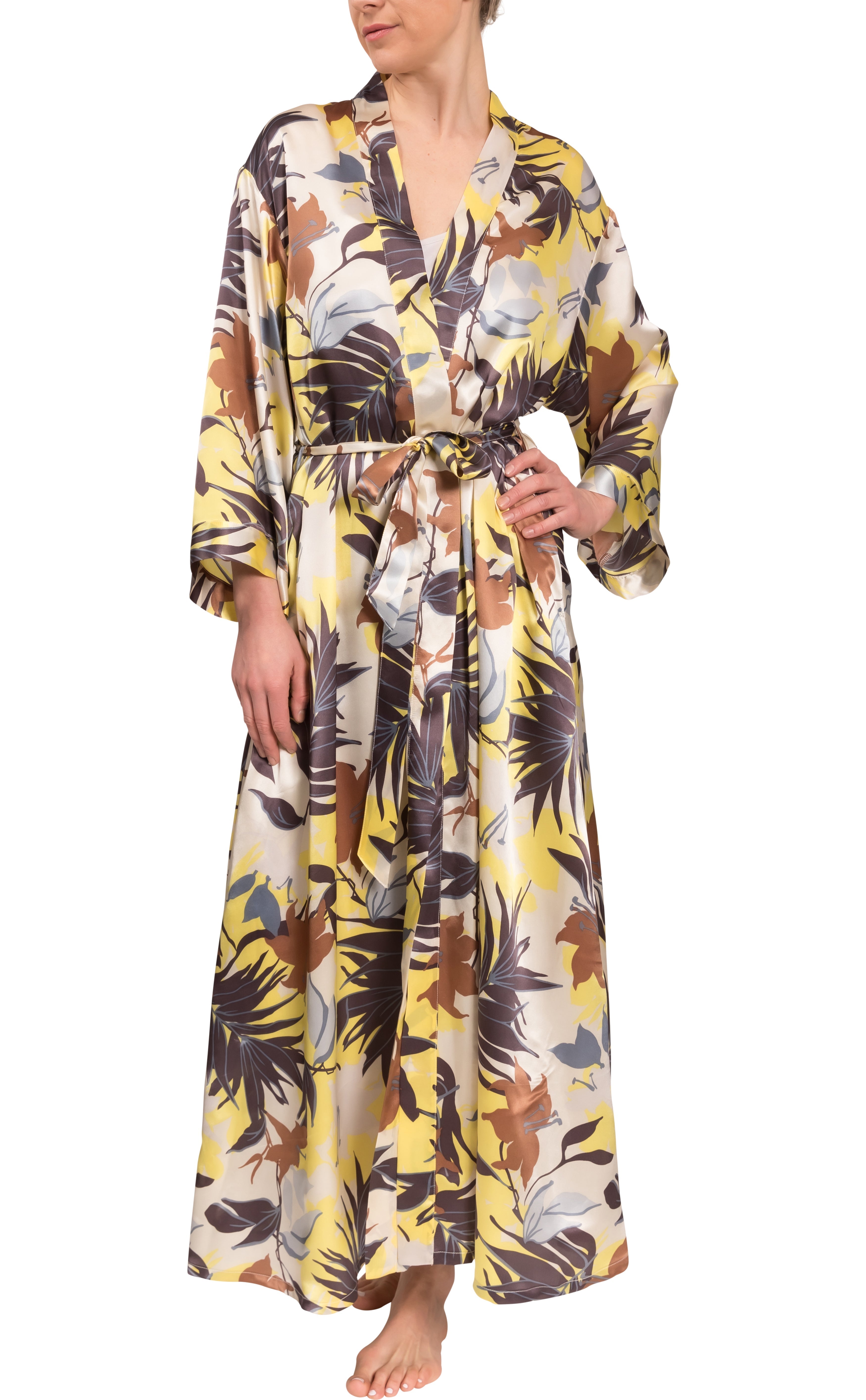 Colette Robe - Tropical Foliage