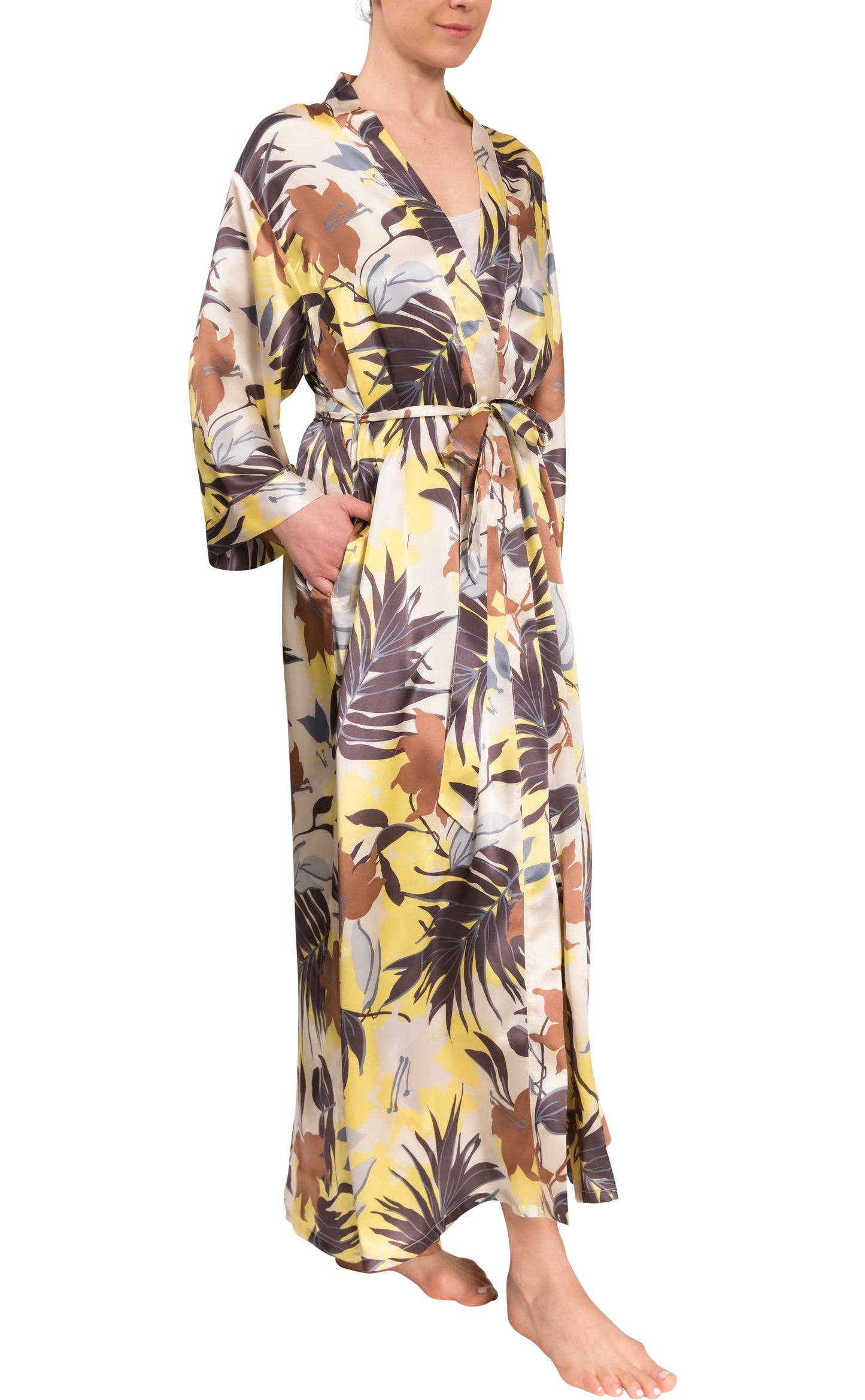 Colette Robe - Tropical Foliage