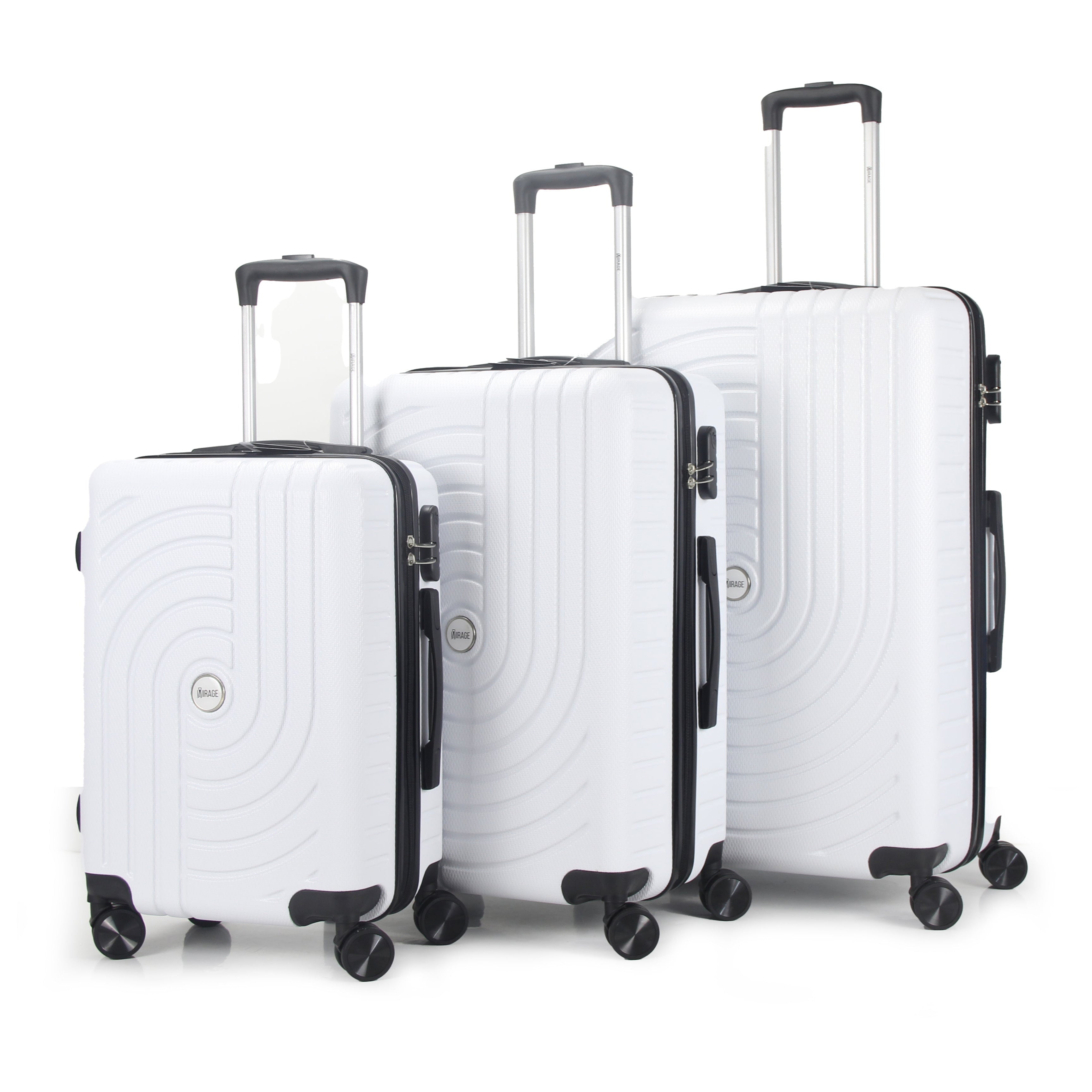 Sally ABS Hard Shell 3 Piece Luggage Set