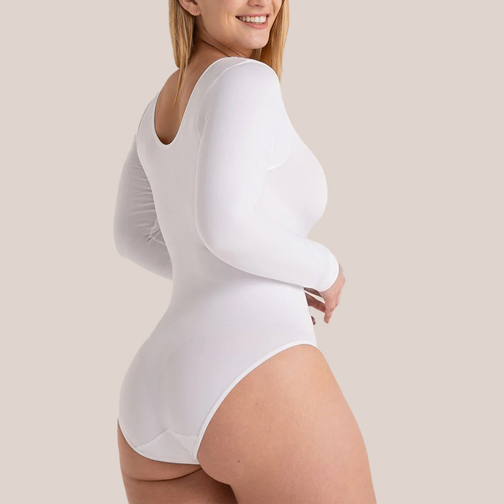 Shapermint Essentials All Day Every Day Long Sleeve Bodysuit