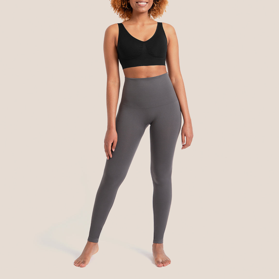 Shapermint Essentials Seamless Comfort Mid-Waist Shaping Leggings