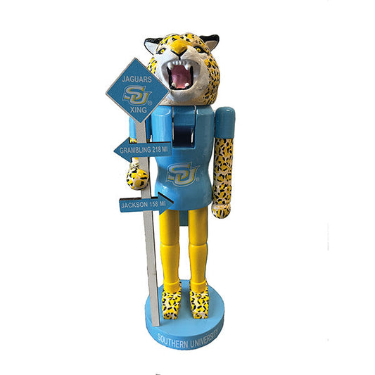 12" Southern University Rivalry Mascot Nutcracker