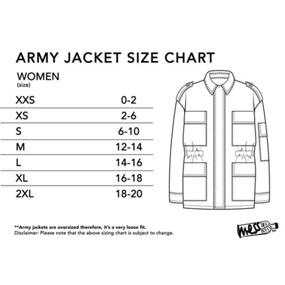 Queen, Don't Be Afraid to Rule Like a King Fatigue Army Jacket