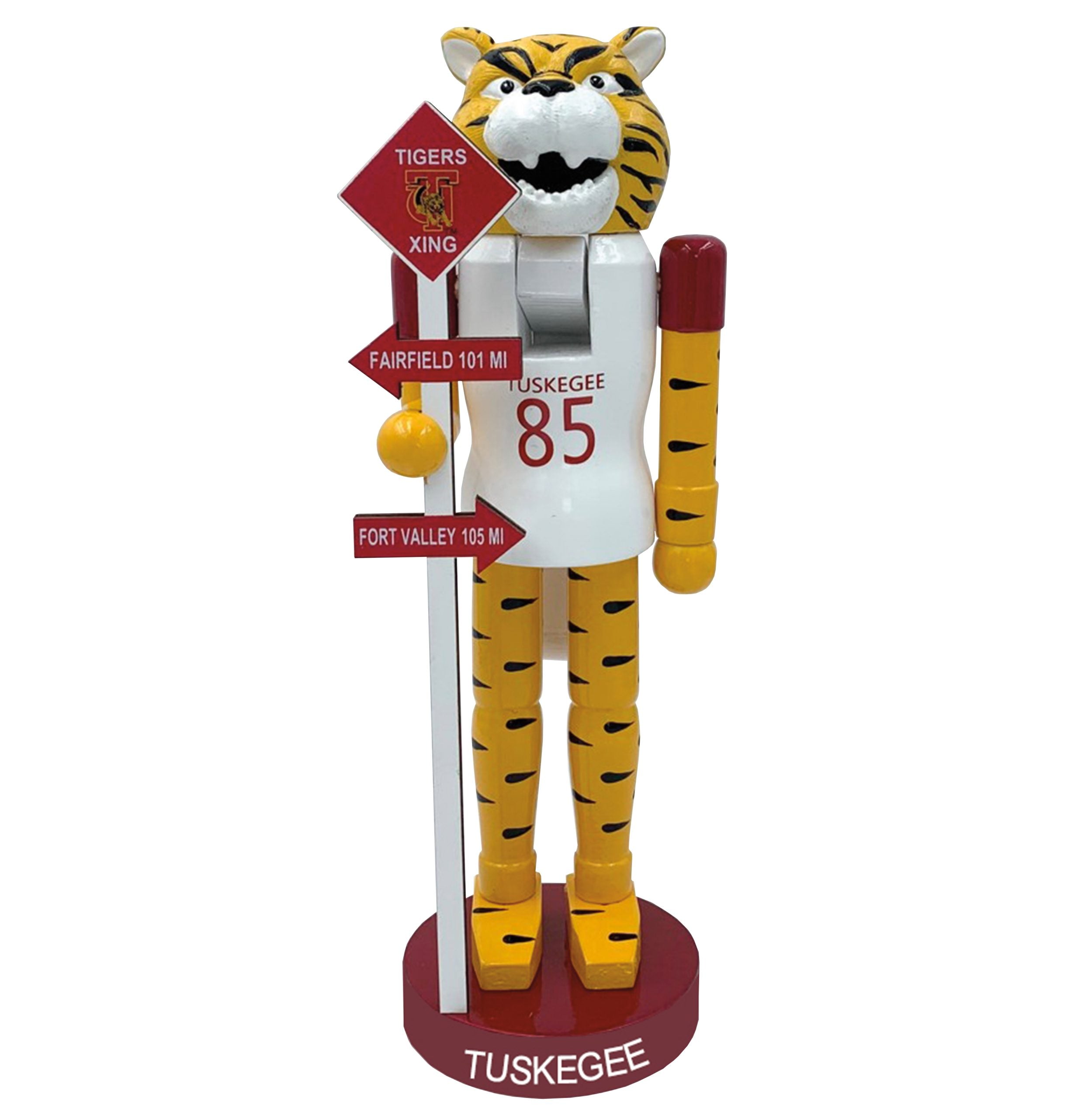 12" Tuskegee Rivalry Mascot Nutcracker