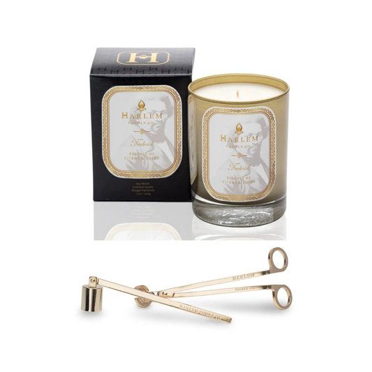 Frederick Luxury Candle + Wick Trimmer and Candle Snuffer Set