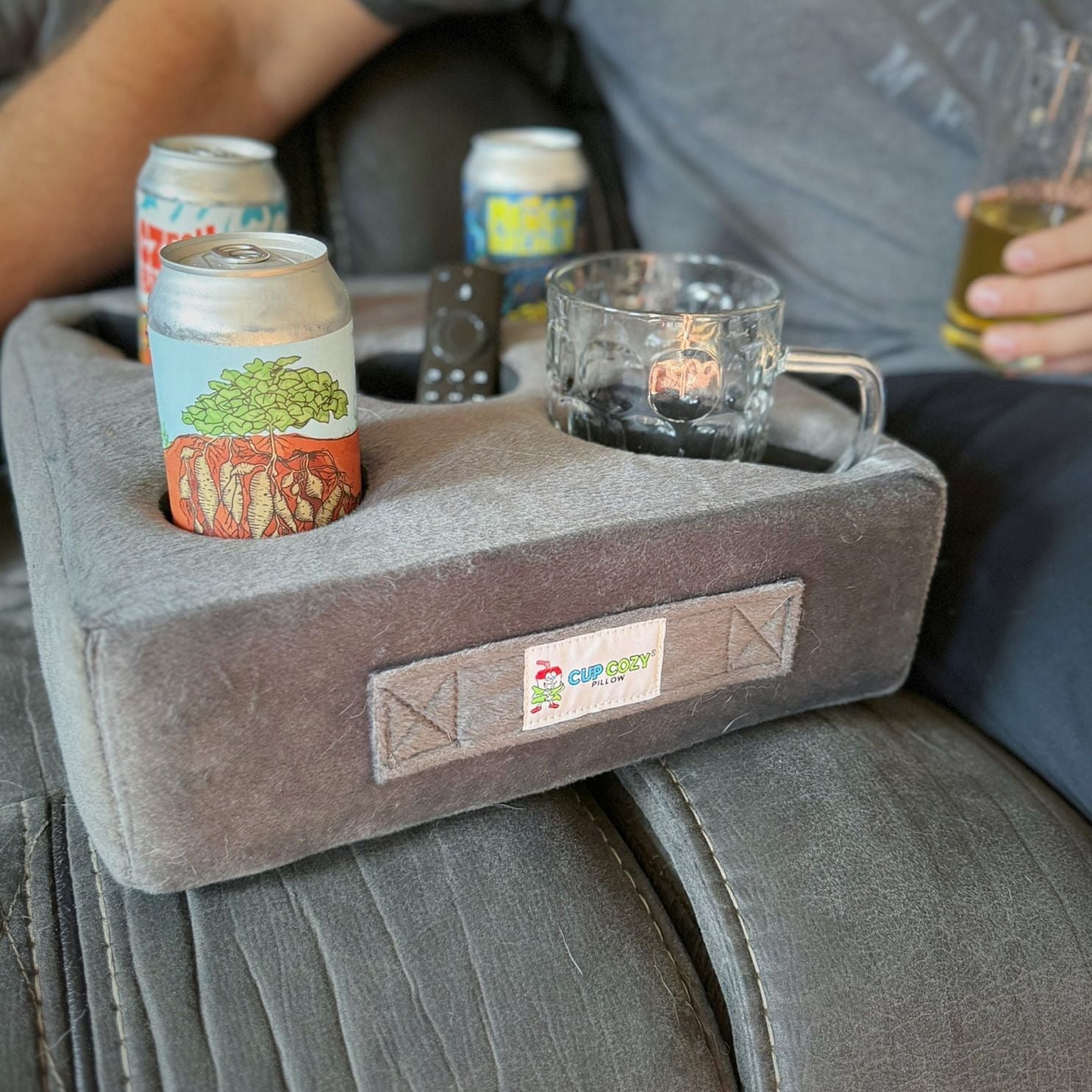 Cup Cozy Pillow | 5 Hole Caddy