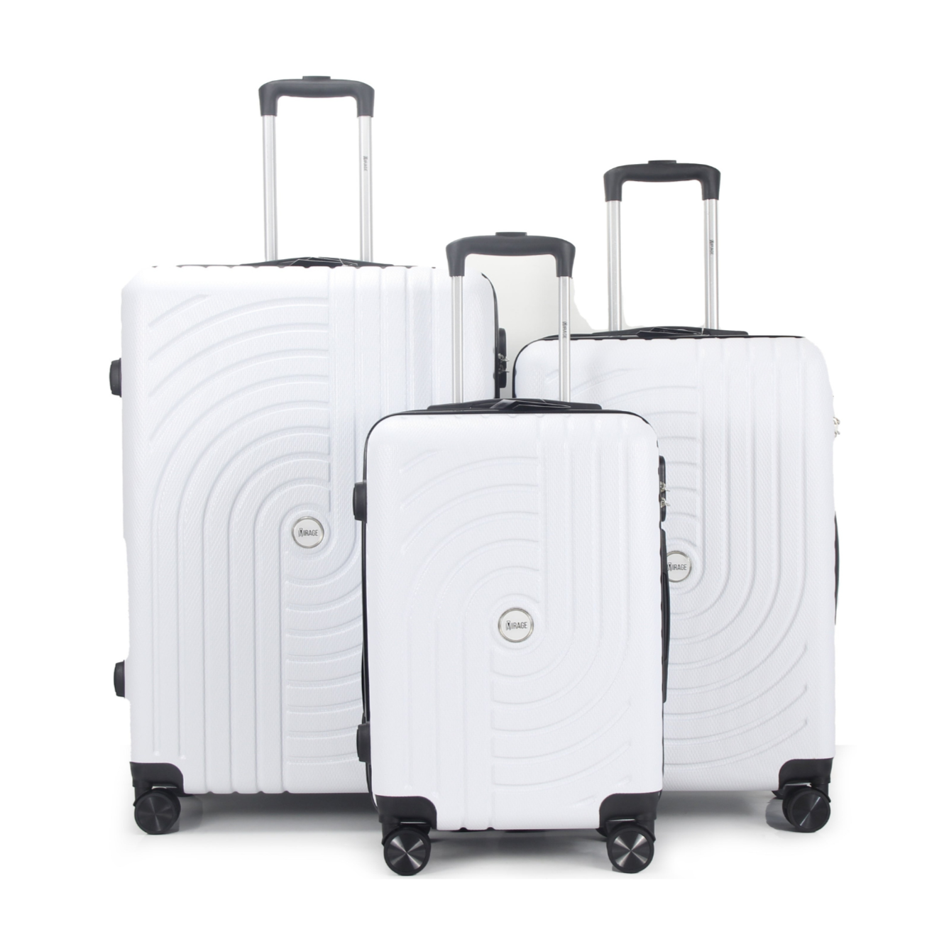 Sally ABS Hard Shell 3 Piece Luggage Set