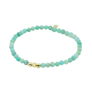 amazonite stacking bracelet 4mm