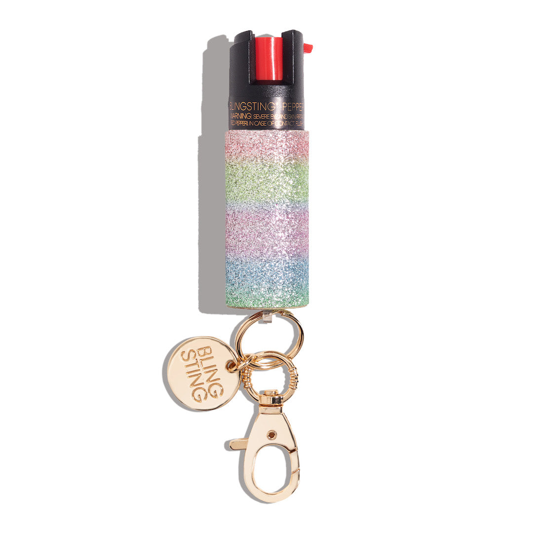 blingsting.com Safety Keychain Glitter Pepper Sprays