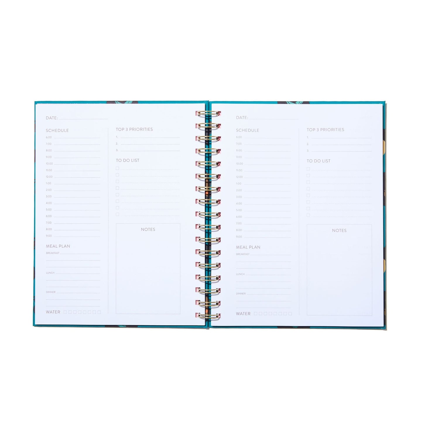 Undated Daily Planner