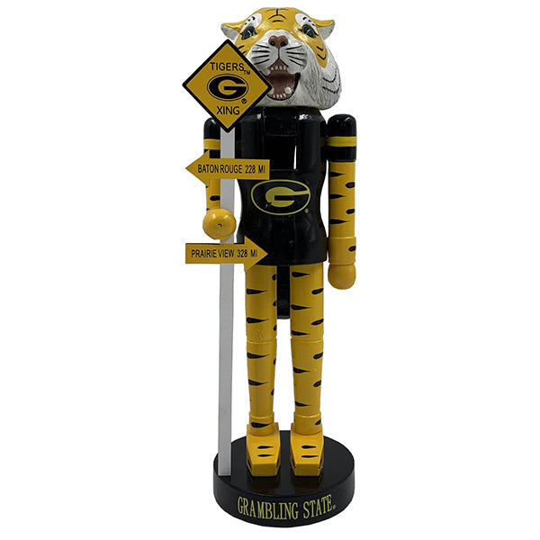 12" Grambling Rivalry Mascot Nutcracker