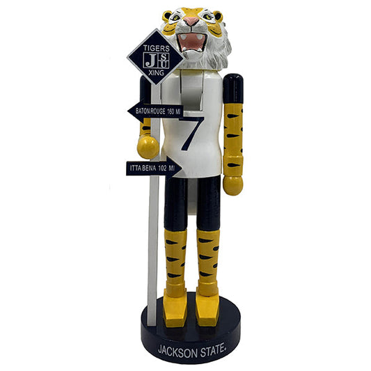 12" Jackson State Rivalry Mascot Nutcracker