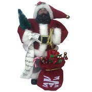 12" Morehouse Tiger Santa